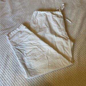 Women's White Straight Leg Pants